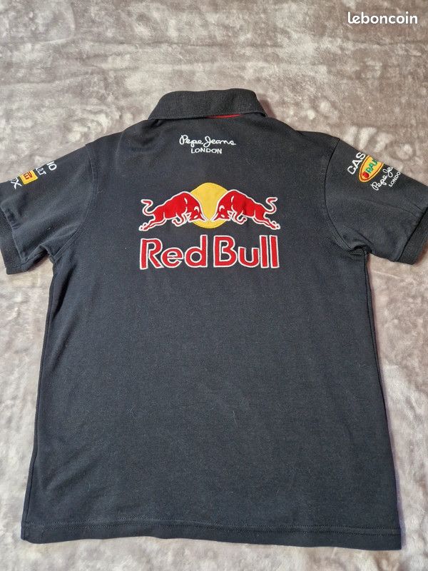 Polo Pepe Jeans London Noir - Taille L - Logos Infiniti Red Bull Renault Pirelli (image 2)