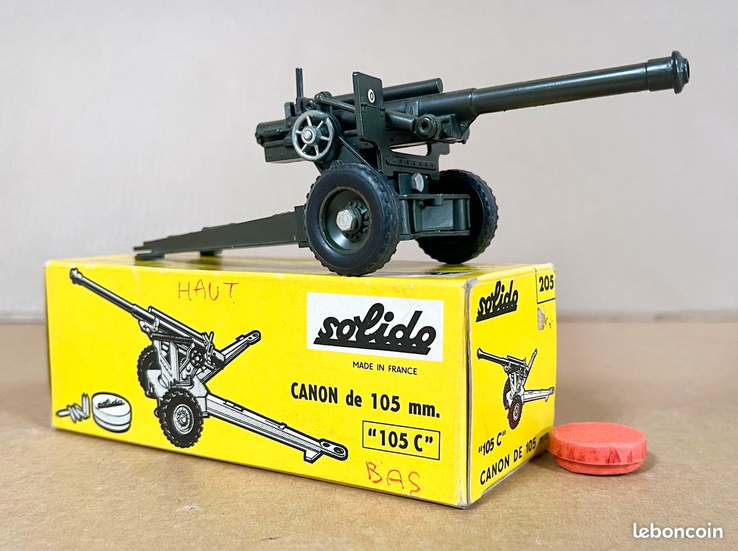 France Jouets 208 - Pacific M26 canon atomique avec boite