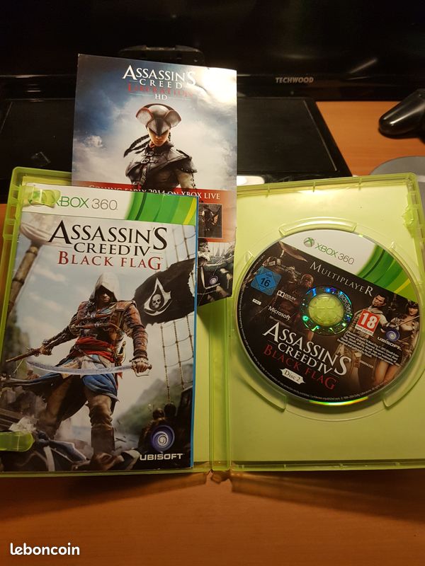 Xbox 360 Assasin's creed 4 Black Flag complet (image 2)