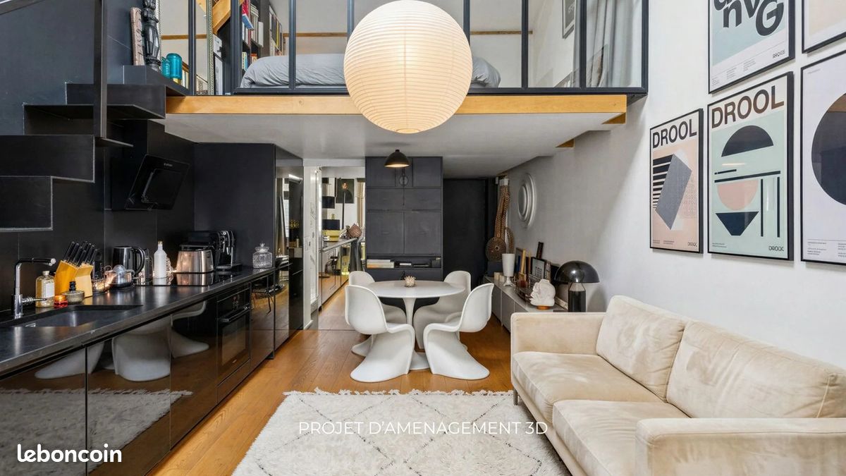 Appartement 2 pièces 47 m² · à Paris · 47 m² · 475 000 €