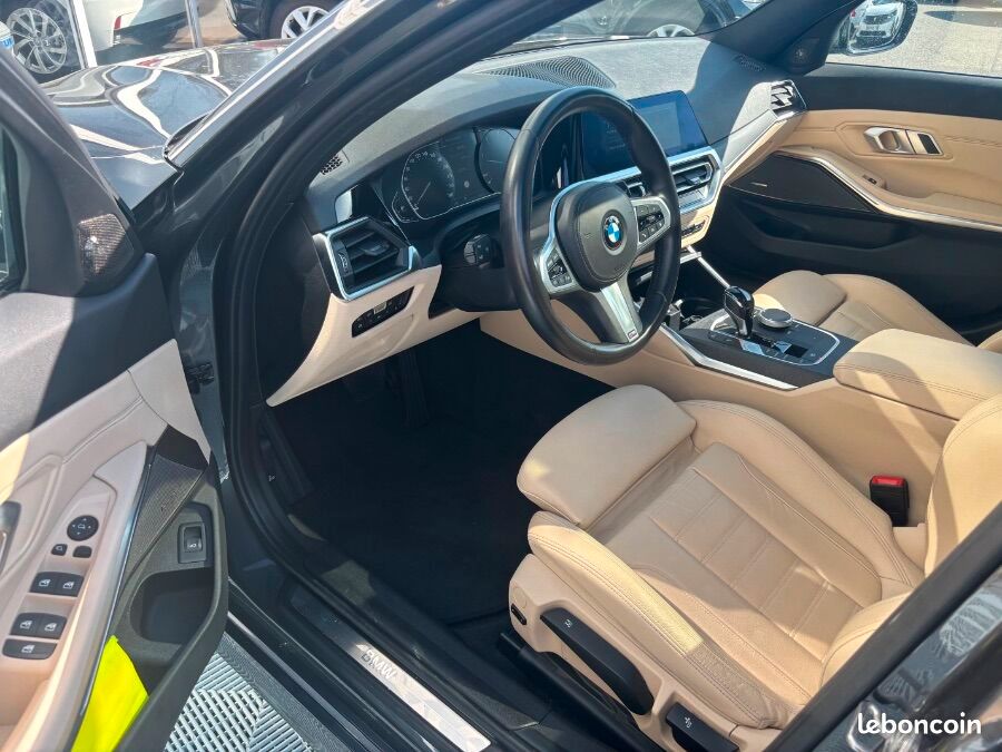 BMW Série 3 Touring (G20) 320DA 163 BVA8 PACK Sièges Sport TOE JA18 Hifi Key Less 1ère Main (image 19)