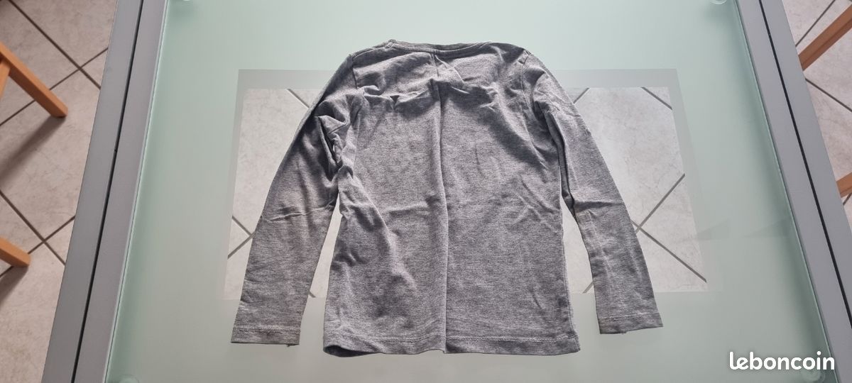 Lot de 5 sweat manches longues filles 4 ans (image 5)