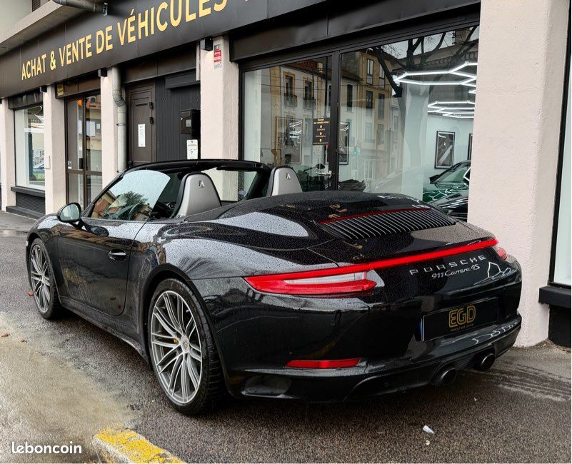 Porsche 911 991.2 carrera 4s cabriolet 420 pdk - porsche approved - pdcc pdls pccb pas chrono (image 4)
