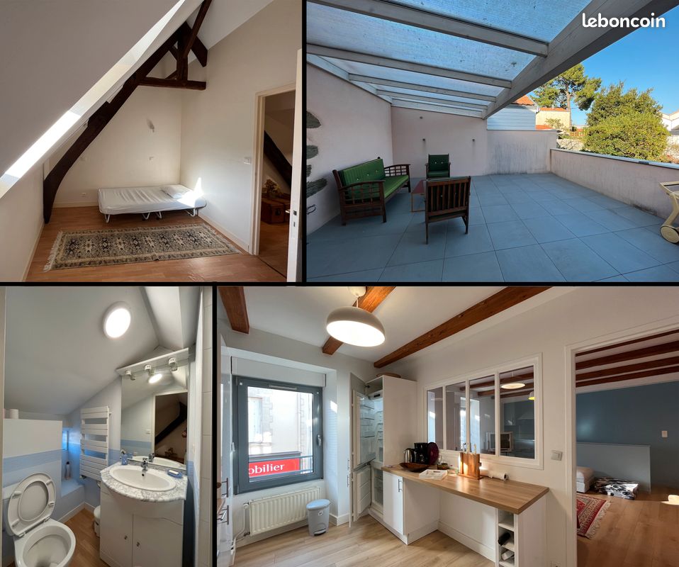 Duplex meublé de 85m2 en centre-ville (image 3)