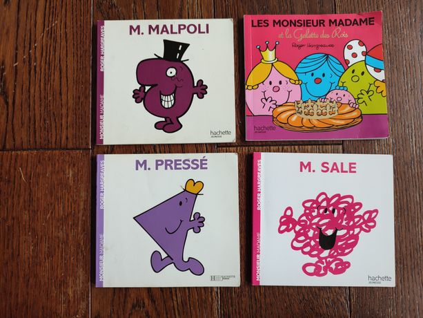 Lot de 4 livres Monsieur Madame - Monsieur Madame | Beebs