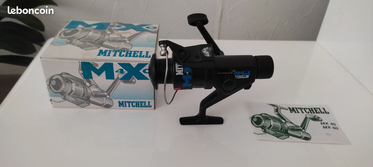 Moulinet D'allumettes Vintage Mitchell 440A - Avec Sa Boîte D'origine - Occasion Collector