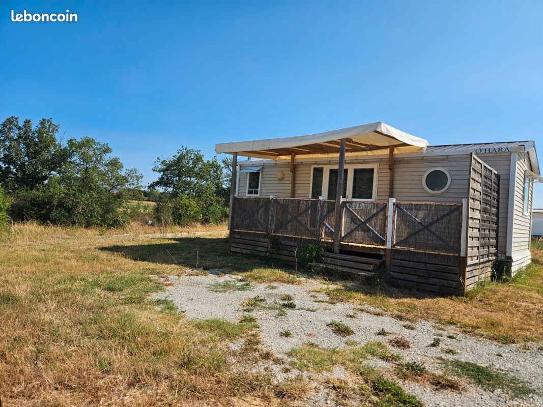Échange mobil-home+ terrain · à Saint-Martin-Lalande · 58 000 €