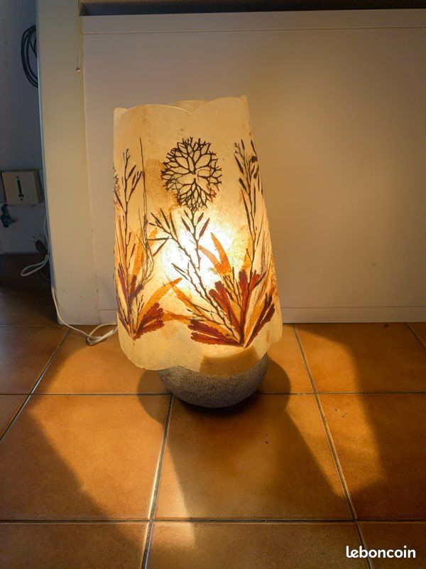 Lampe création. Ploum avec Triskel (image 1)