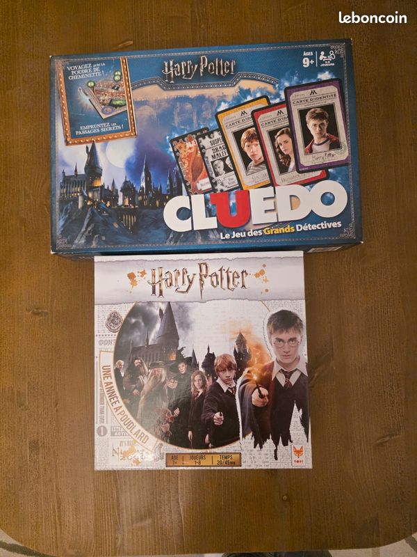 Lot cluedo Harry Potter et une année a Poudlard (image 1)