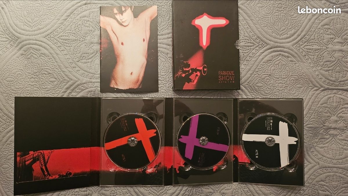 INDOCHINE Paradize show coffret 3 DVD (image 1)