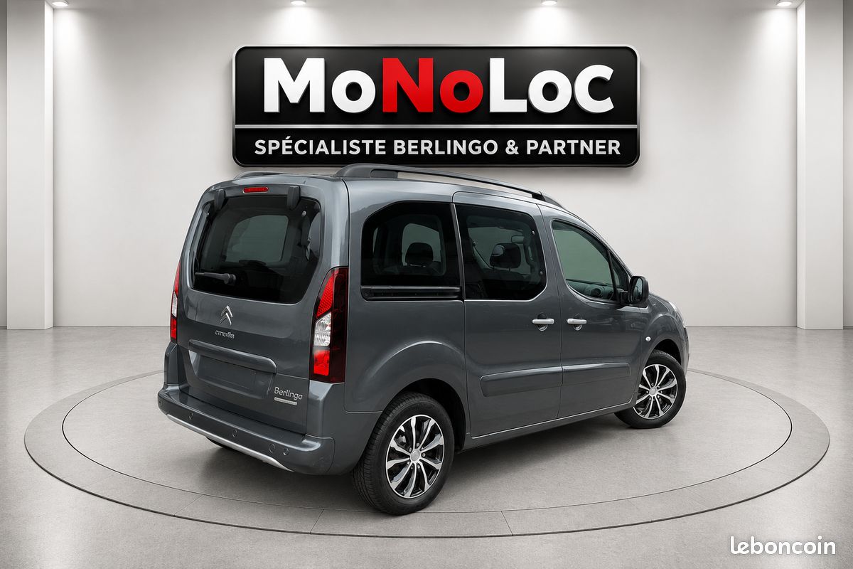 Berlingo Exclusive 1.6 VTI 120ch - ESSENCE - Toit Pano - S.Chauffants - Radar - Garantie 12M - Aucun Frais - 1ère Main - Kit Embrayage Neuf (image 2)
