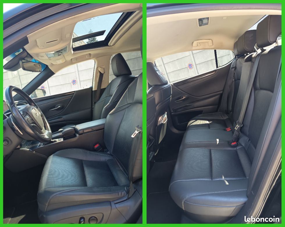 LEXUS ES 300h HYBRIDEH essence 2.5 l - 218 ch BUSINESS toit ouvrant - 06/2021 – 254 935 km - TVA récupérable - 1ère main – VO 429 (image 4)