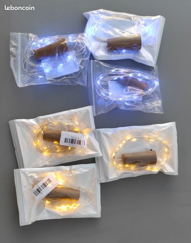 7 Guirlandes 20 LEDs pour bouteilles (image 2)
