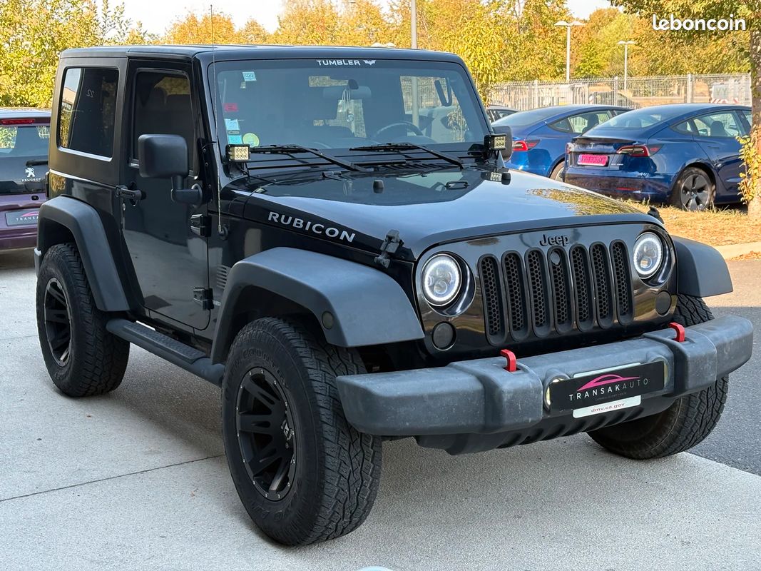Jeep WRANGLER Rubicon 3.8 V6 199 CH BVA4 / Hardtop / Carplay / Camera De Recul (image 3)