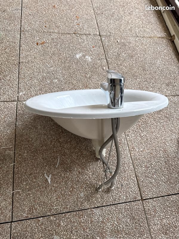 Vasque simple porcher 57 cm (image 3)