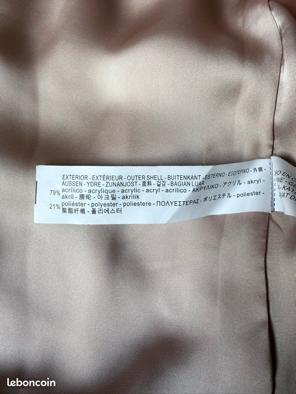 Veste en fausse fourrure Zara Woman (image 6)