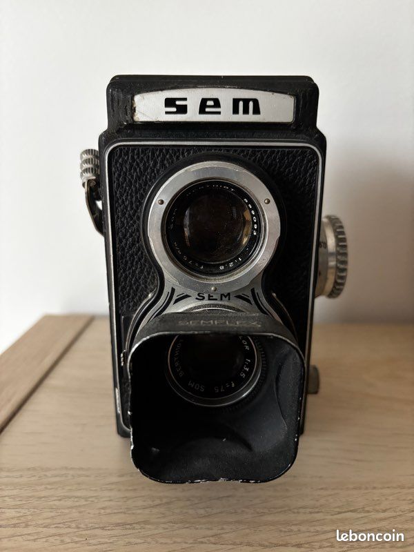 Ancien Appareil Photo Argentique – Vintage – État Fonctionnel