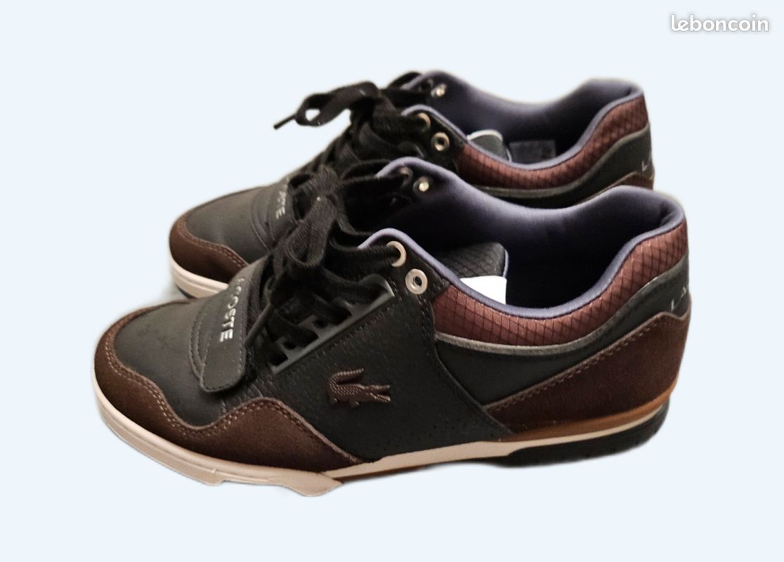 Missouri Noir Lacoste Chaussure Homme Missouri Baskets Lacoste