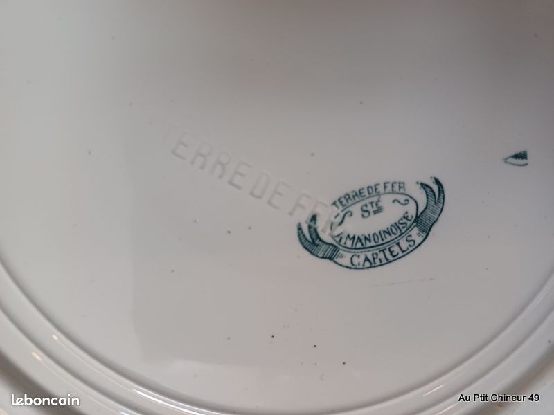 Lot d'assiettes plates et soupe Cartels - (image 4)