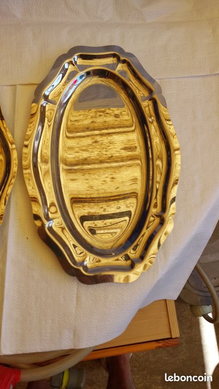 Plat ovale inox (image 3)