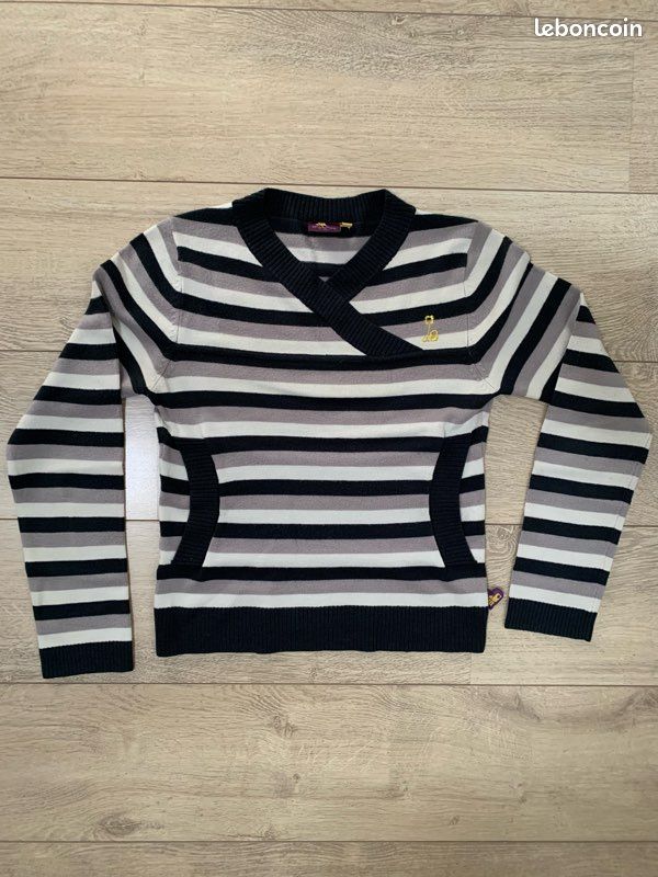 Pull Éponge Blanc Kanabeach Bernard - Taille M, Coton, Neuf Avec Étiquettes (Valeur 79€), Confort Garanti