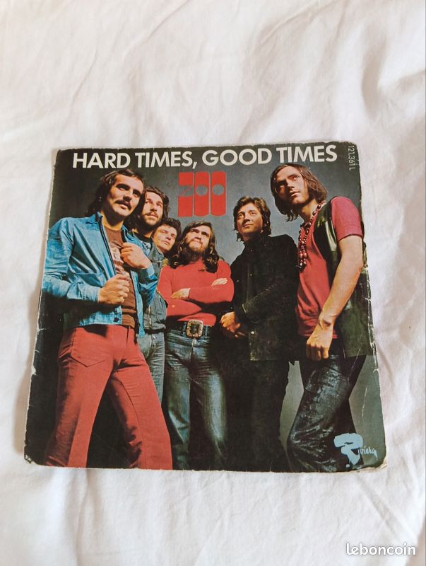 Vinyle 45 tours de Zoo hard times,good times de 1971 (image 1)