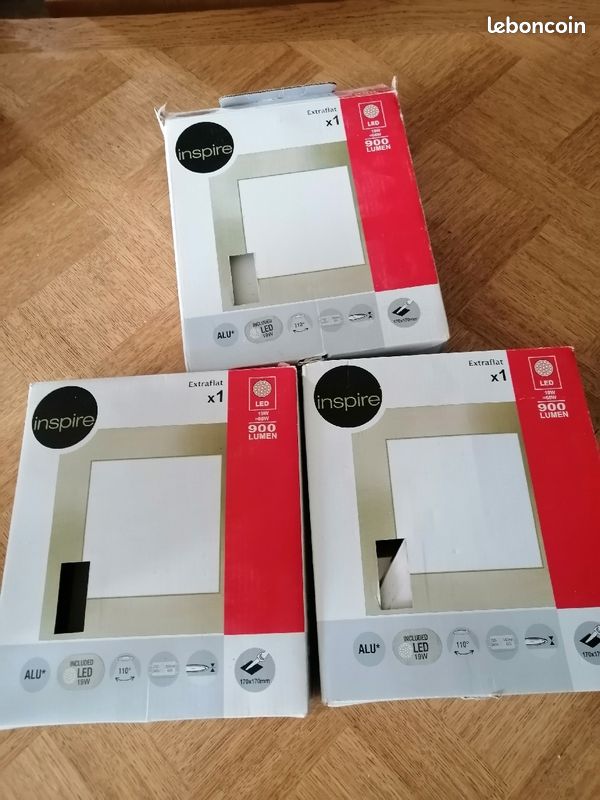 3 spots Led à encastrer (image 2)