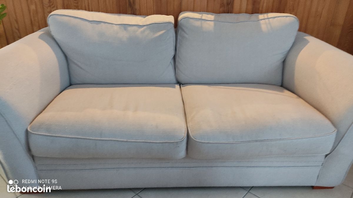Canapé beige (image 1)
