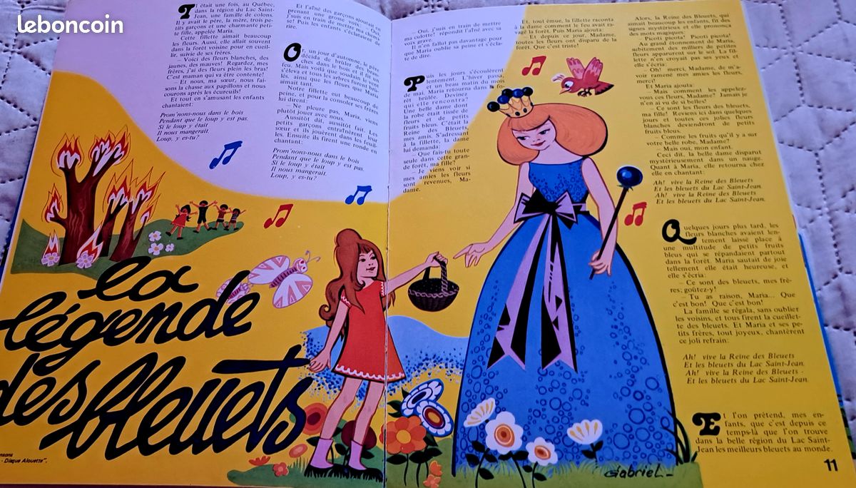 Livre collector. Contes & Légendes du Canada Français – Édition 1976 • Rare & Vintage (image 4)