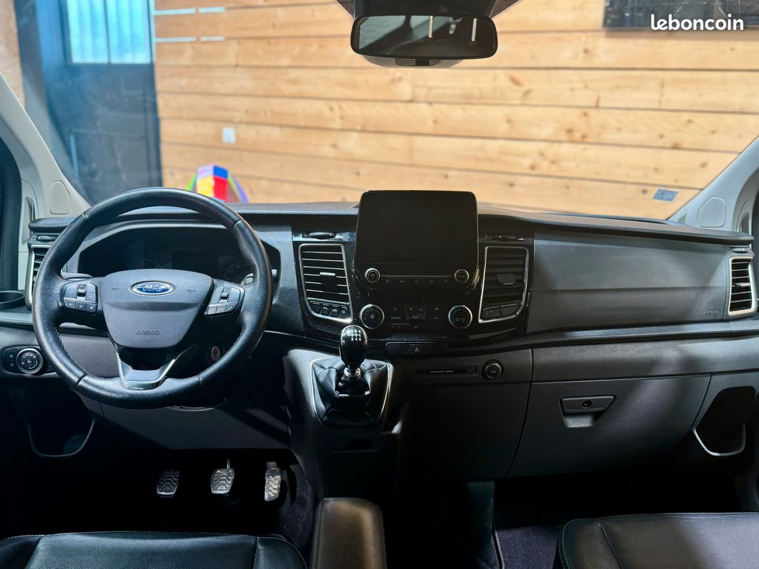 Ford transit custom 2 2020 ii 320 l1h1 2.0 ecoblue 185 - garantie 12 mois (image 7)
