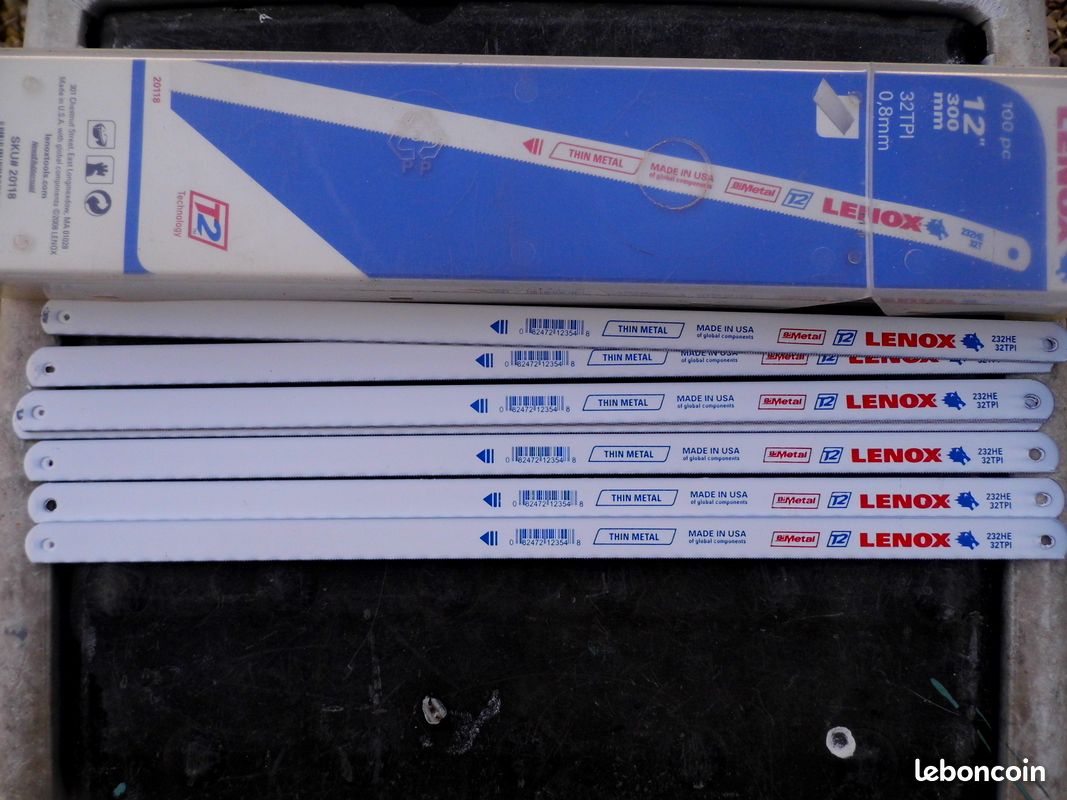 Lames scie à métaux (image 2)