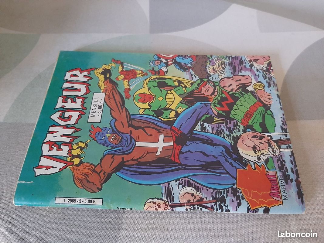 BD Vengeur 5 Arédit Artima pocket Marvel (image 3)