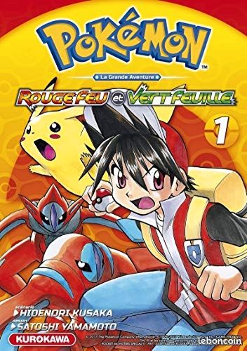 Manga Pokémon série rouge feu et vert feuilles (image 1)