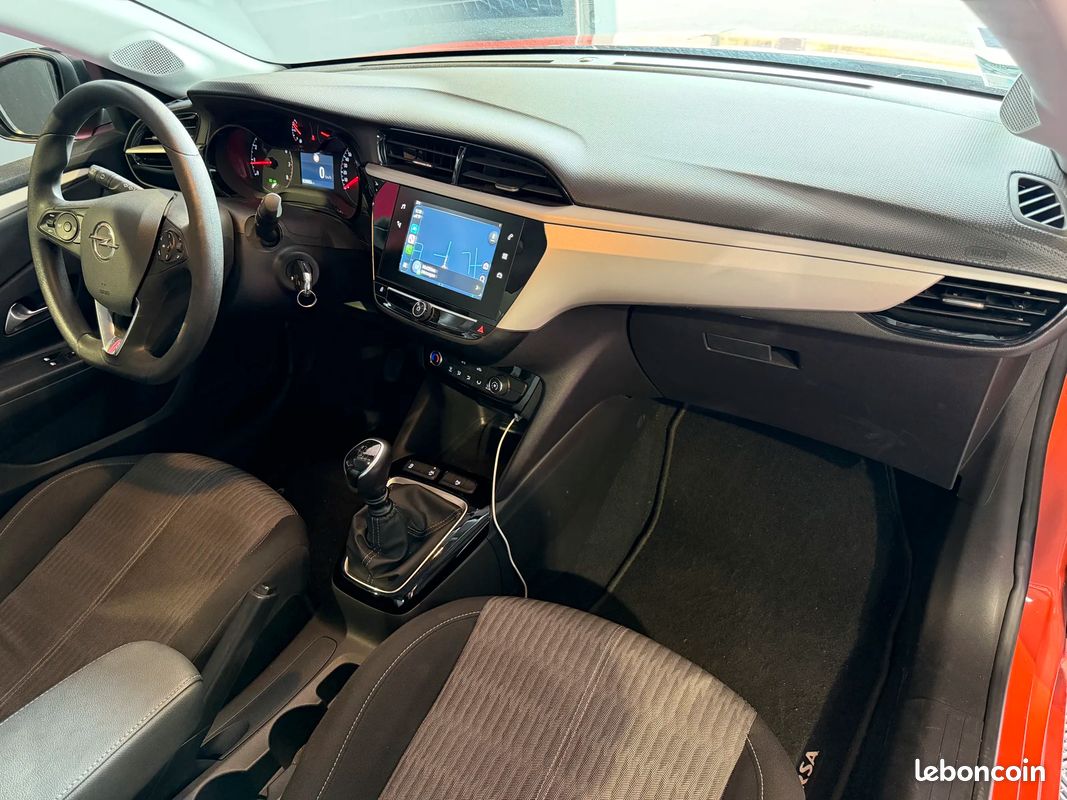 Opel CORSA 1.2 Turbo 100ch Edition - ENTRETIEN A JOUR - BOUGIES CHANGEES - PNEUS AVANTS NEUFS - CARPLAY (image 12)