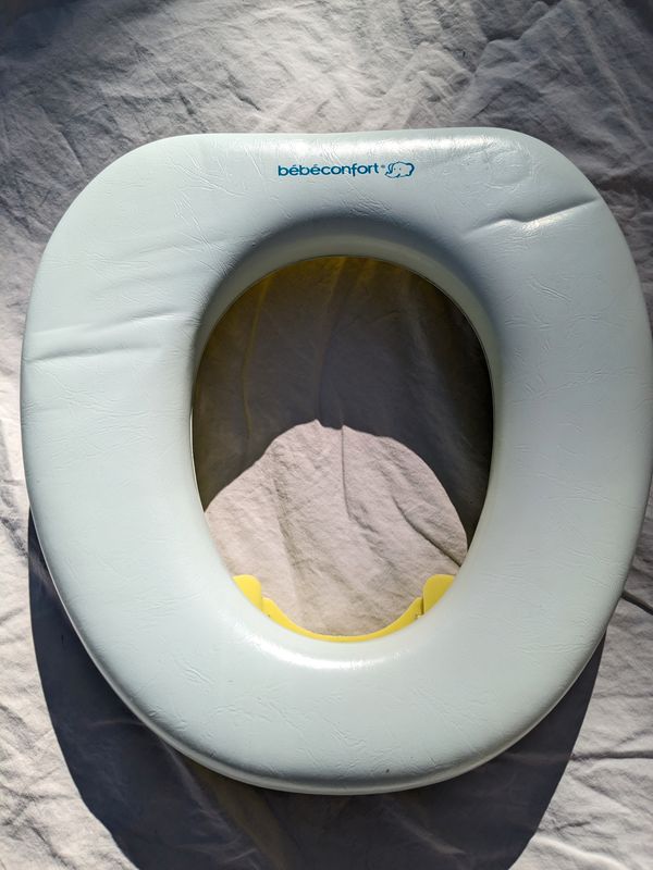 Siège de Toilette Enfant Pliable et Réglable 3en1, Reducteur de Toilette  Bébé avec Marches Larges, Lunette de Toilette Confortable