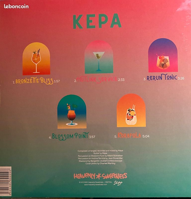 Kepa "Hotline Service" (EP Vinyle 33 tours) (image 2)