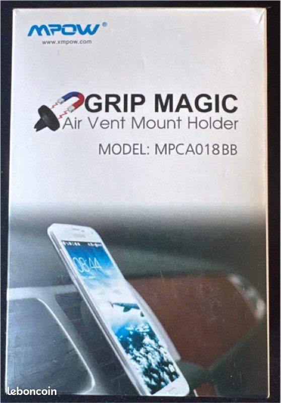 2 Supports téléphones magnétiques sur grille de ventilation (image 1)