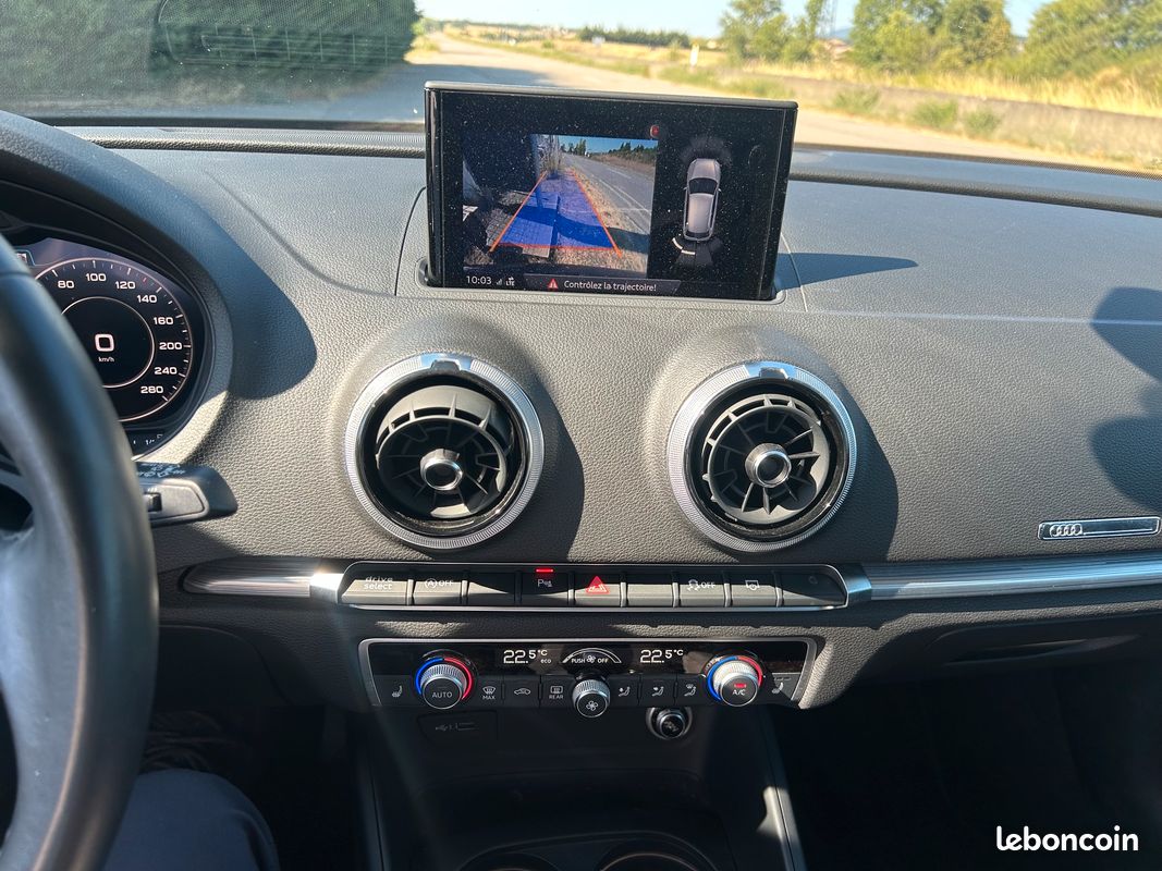 AUDI A3 Sportback 35 1.5 TFSI S LINE 150 CH - VIRTUEL COCKPT - CARPLAY - CAMERA DE RECUL - PACK S LINE - AUDI SOUND SYSTEME - REGULAEUR DE VITESSE ADAPTATIF (image 11)