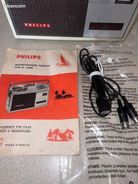 Philips - EL 3522 VINTAGE Bobine - Magnétophone