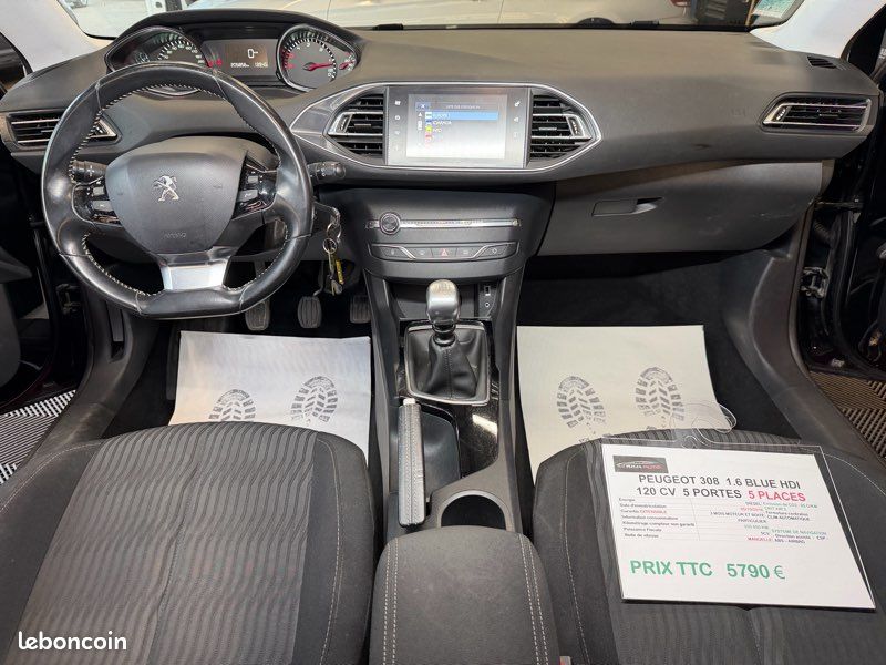 Peugeot 308. 1.6 bluehdi. 120 cv. 5 portes 5 places (image 3)