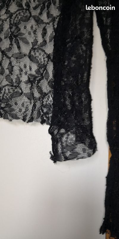 Zara*gilet dentelle*taille S*comme neuf (image 2)