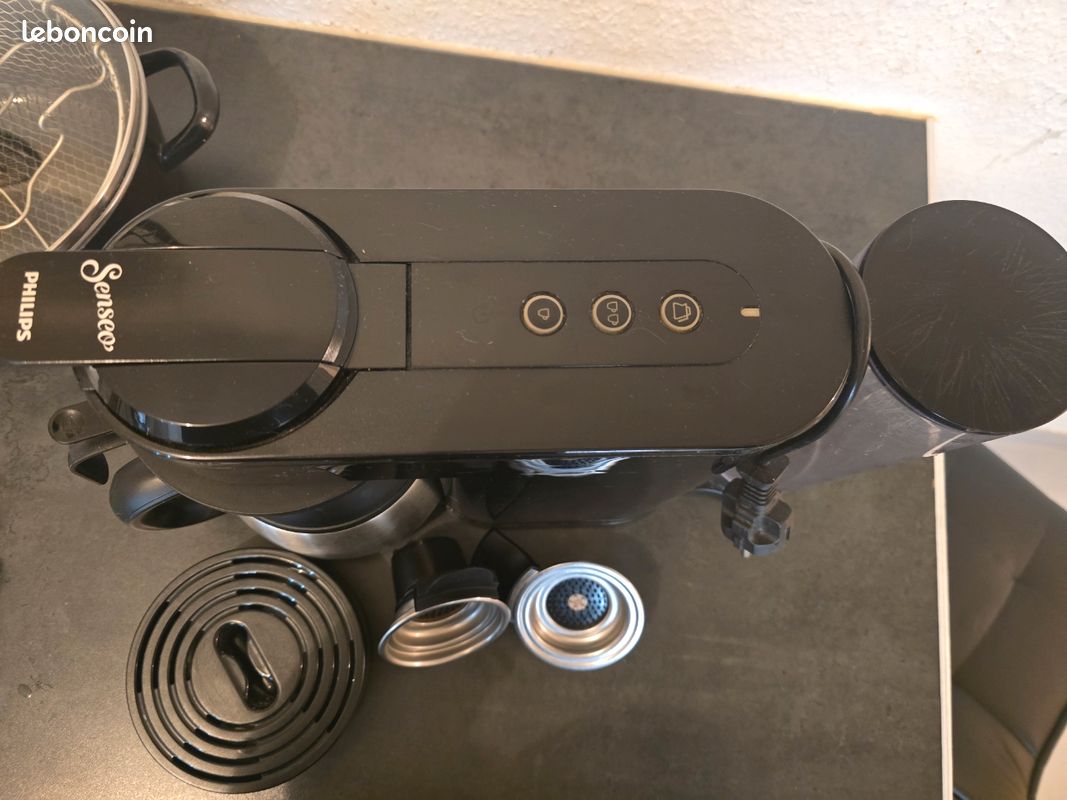 Cafetière Philips Senseo dosettes + filtre café moulu (image 1)