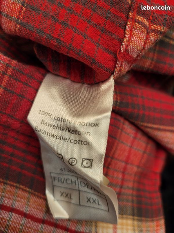 CHEMISE ANCIENNE POUR homme - vintage (campagne - vêtement de travail
