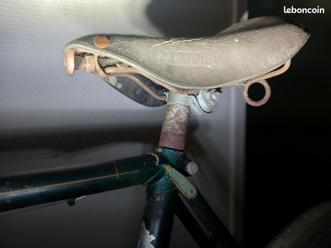 SELLE VÉLO EN Cuir Perjohn Vintage Randonneur Bike Saddle Eroica EUR 27,50 - FR