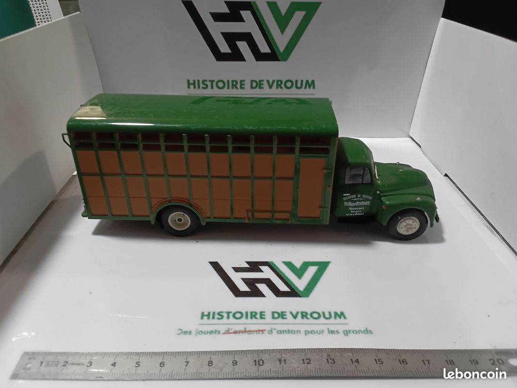 CITROËN U55 TRACTEUR SEMI-REMORQUE (1964) - Miniatures d'hier et d'aujourd'hui