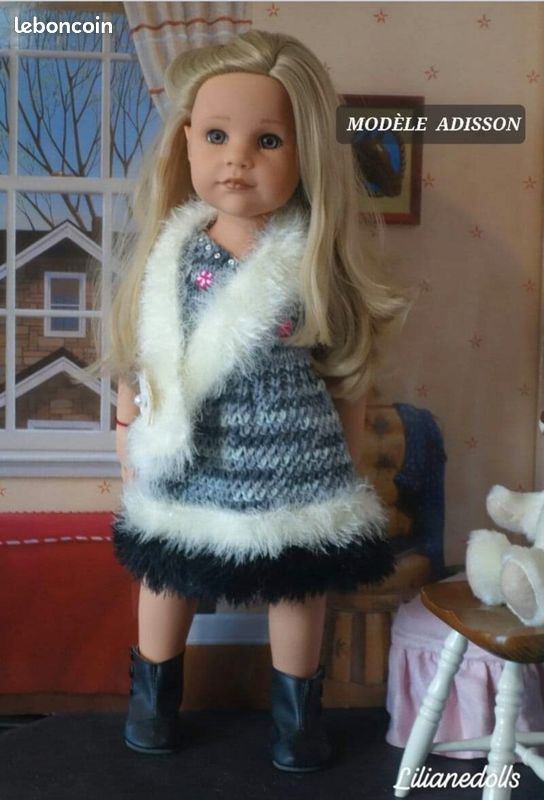 2 Vêtement pour poupée type Gotz, American-girl, Our-Generation (image 5)