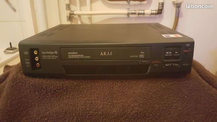 MAGNÉTOSCOPE AKAI VS-G37SEG-N PAL AKAIEKECTRIC Lecteur cassette VHS EUR 39,90 - FR