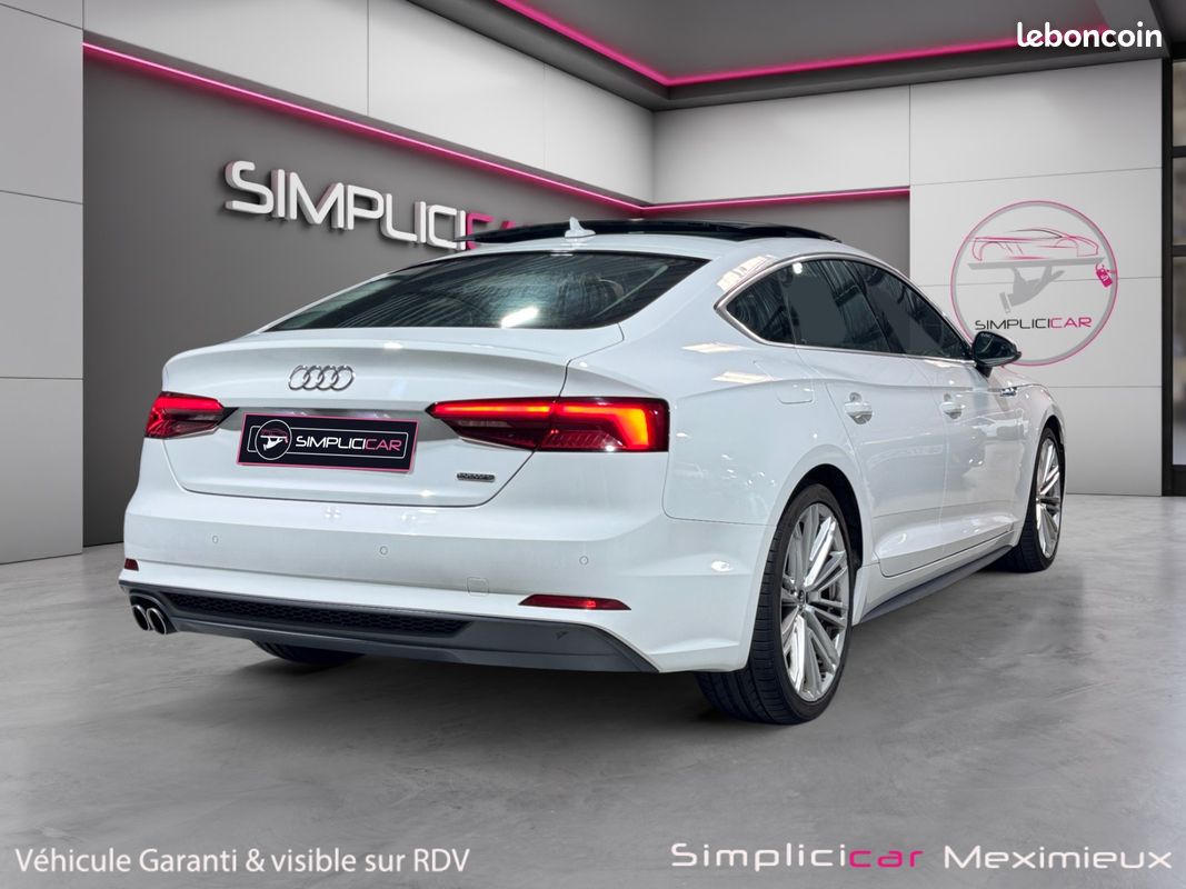 AUDI A5 SPORTBACK 3.0 TDI 218 QUATTRO S TRONIC 218Ch Garantie 12 mois (image 4)