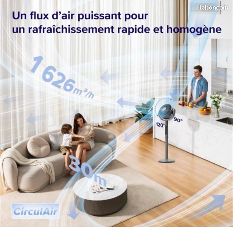 Levoit circulateur d’air ventilateur (image 3)