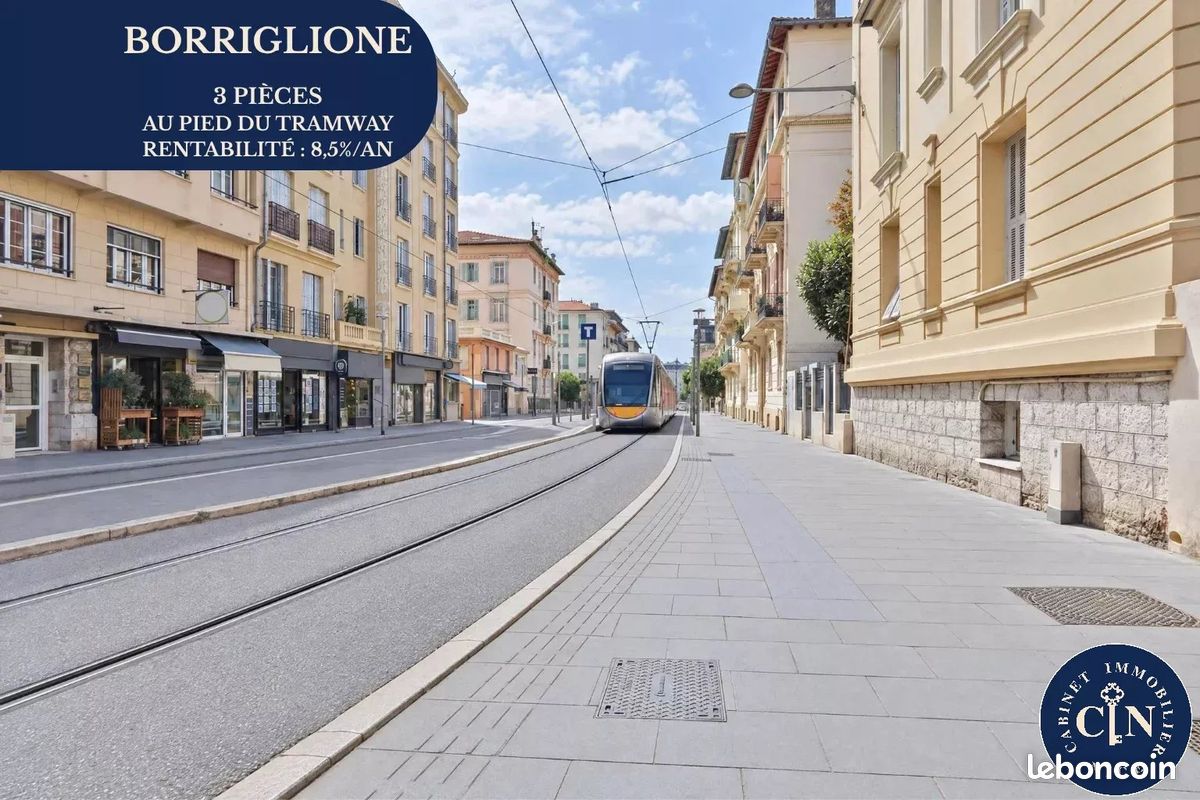 Appartement 3 pièces 53 m² · à Nice · 53 m² · 279 500 €